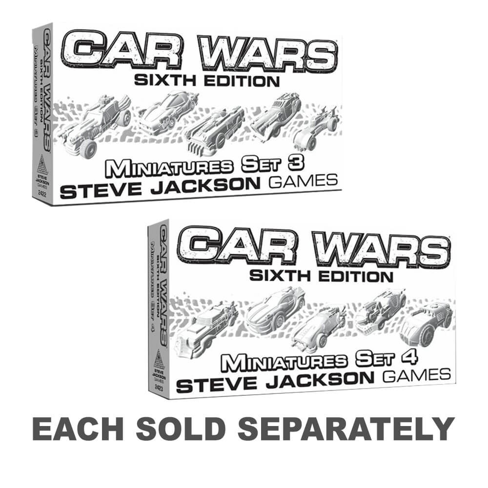 Car Wars Miniatures Set