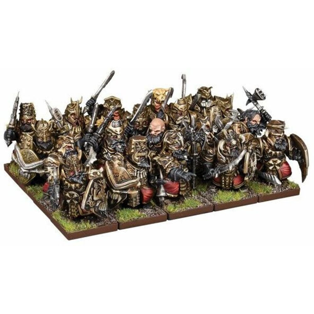 Kings of War Abyssal Dwarf Blacksouls Regiment