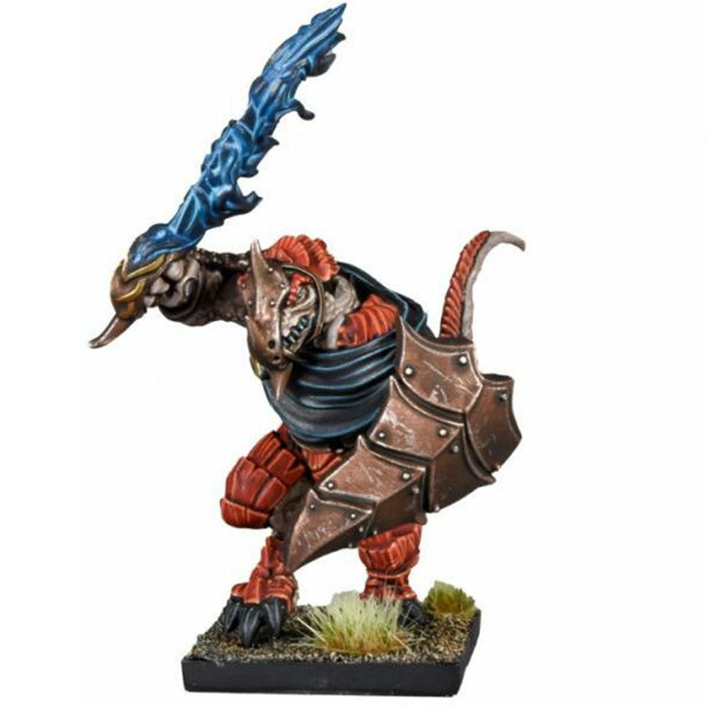 Kings of War Salamander Battle Captain Miniature