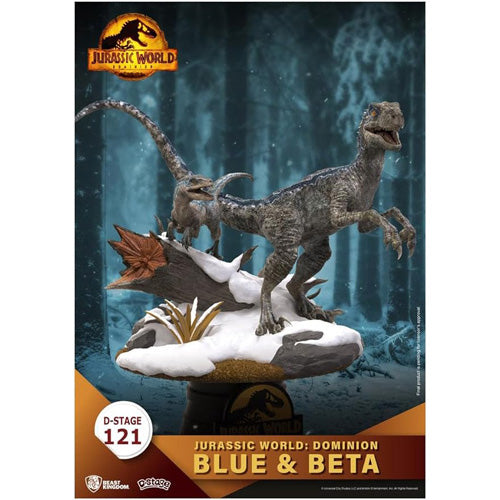 BK D Stage Jurassic World Dominion Blue & Beta Figure