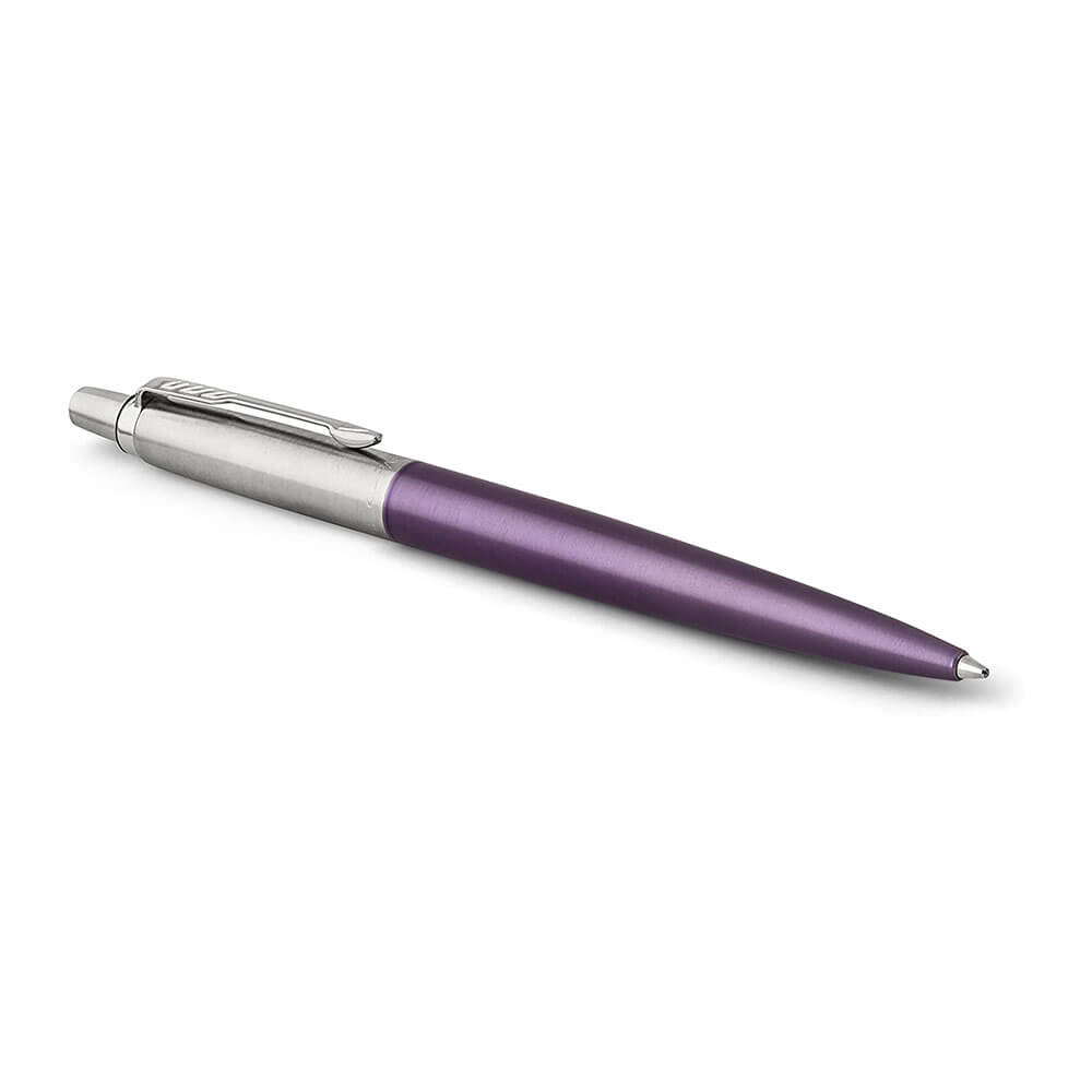 Parker Jotter Ballpoint Pen (Chrome Trim)