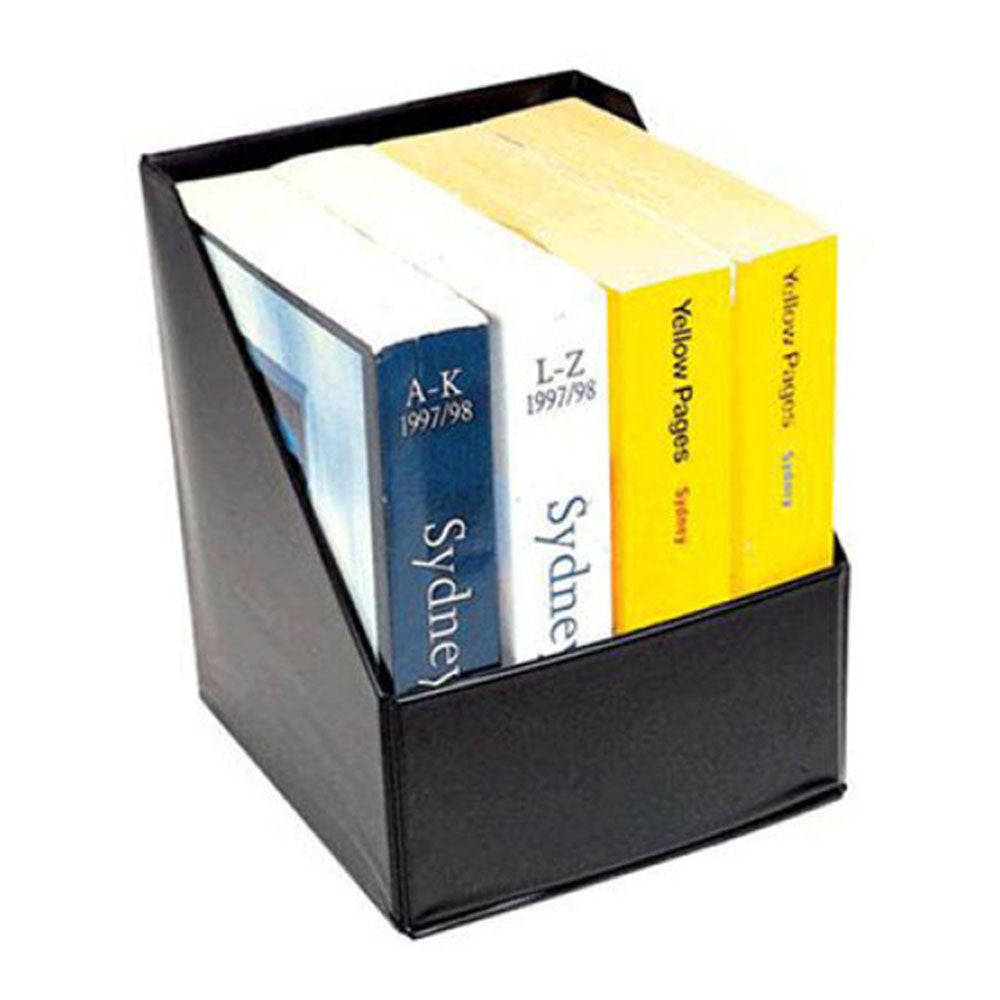 Cumberland Telephone Book Box Organiser (Black)