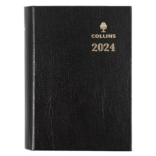 Collins Debden Sterling A7 DTP 2024 Diary w/ Pencil