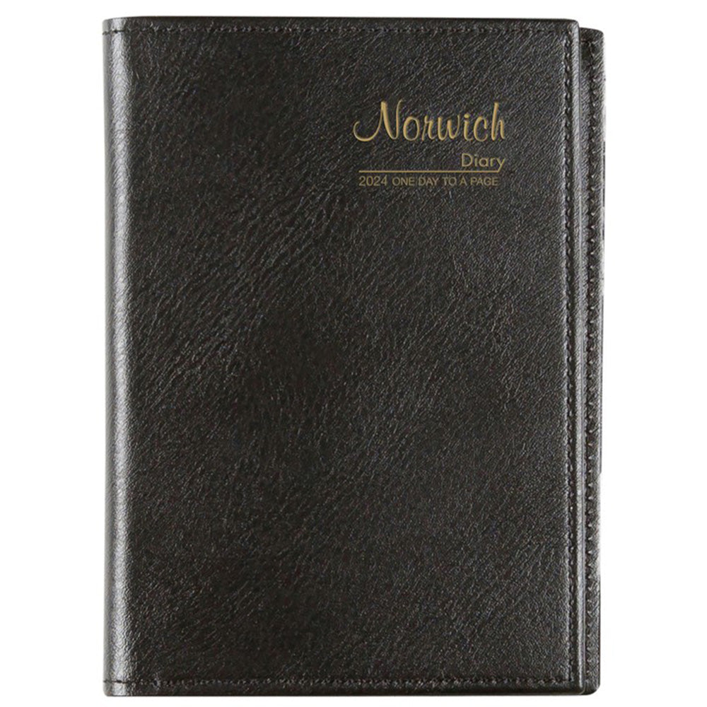 Cumberland Norwich A6 2024 Diary (Black)