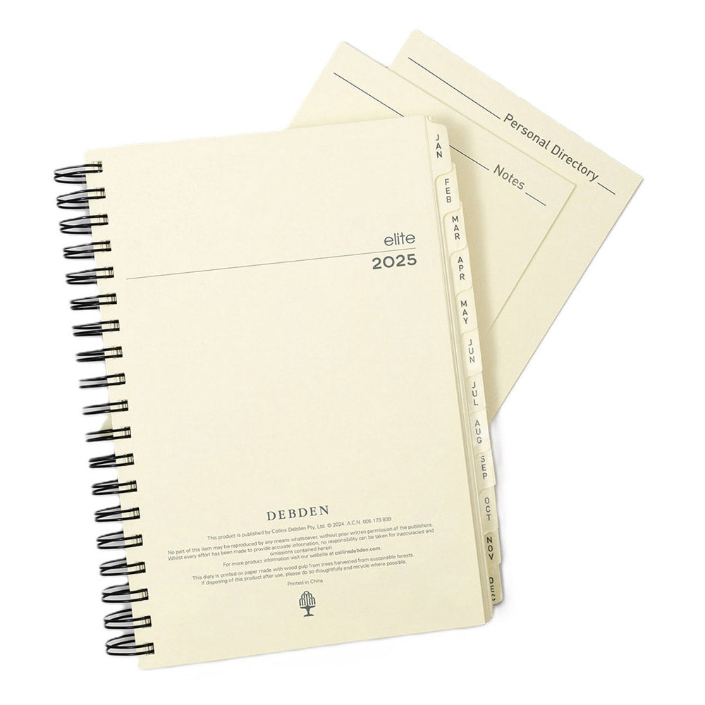 Debden Elite Quarto 2025 Diary Refill (246x164mm)