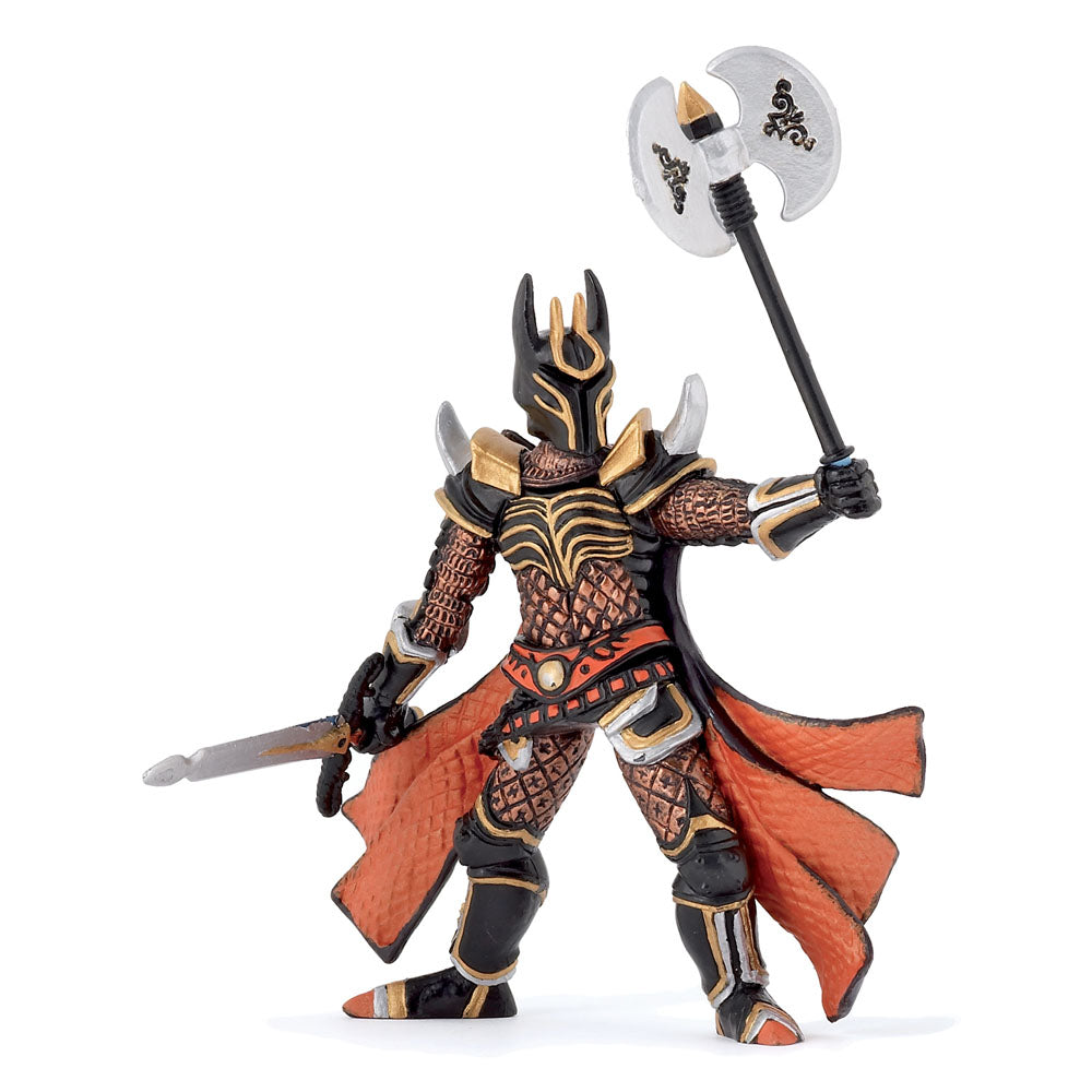 Papo Knight with A Triple Battle Axe Figurine
