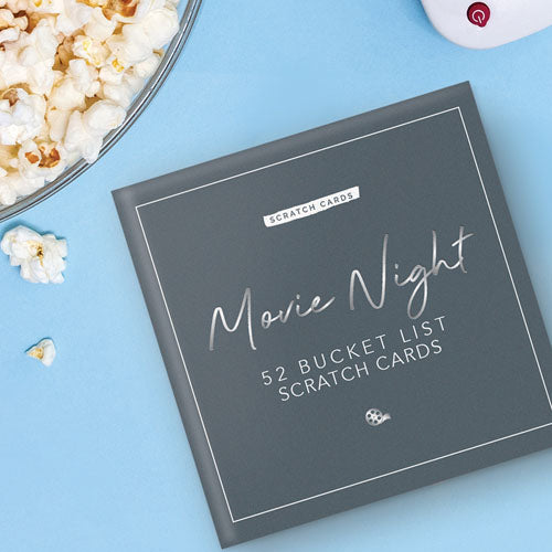 Movie Night Bucket List Scratch Cards