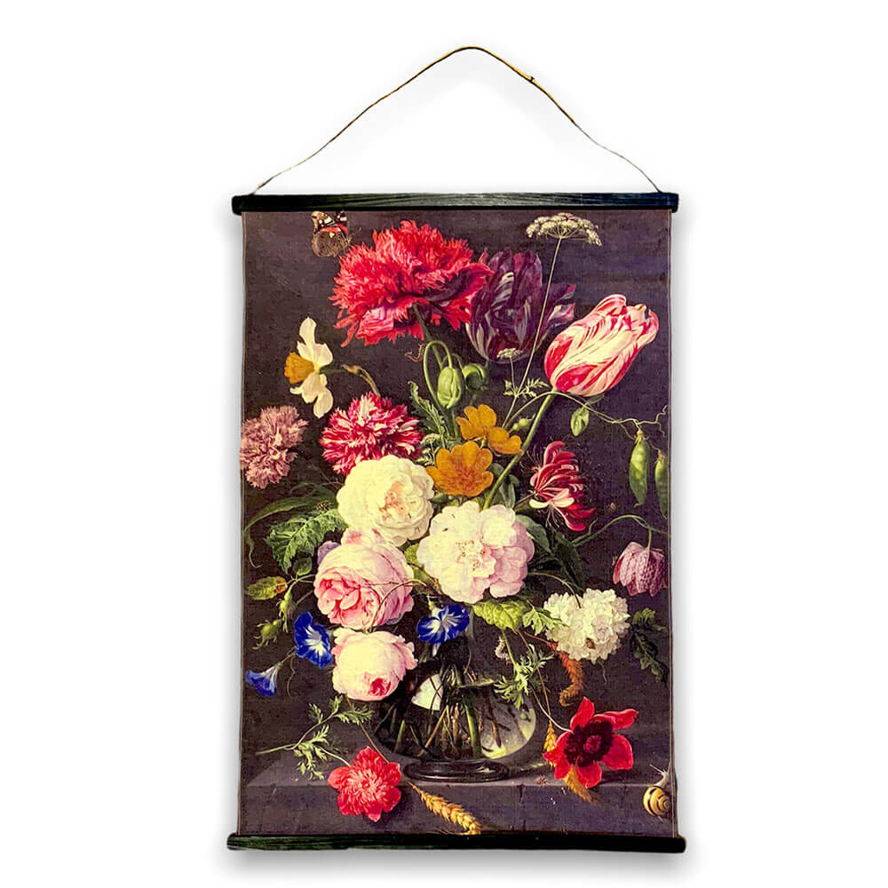 Flora Canvas Print Wall Scroll (100x80x3cm)