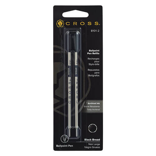 Cross Broad Ballpoint Pen Refill (Pack of 2)