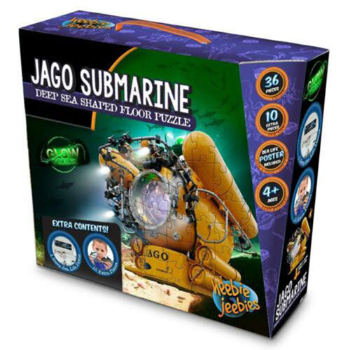 Jago Submarine Deep Sea Shaped Floor Glow Puzzle