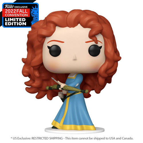 Brave Merida with Bow NYCC 2022 US Exclusive Pop! Vinyl