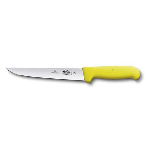 Straight Back Blade Striking Knife w/ Fibrox (Yellow)