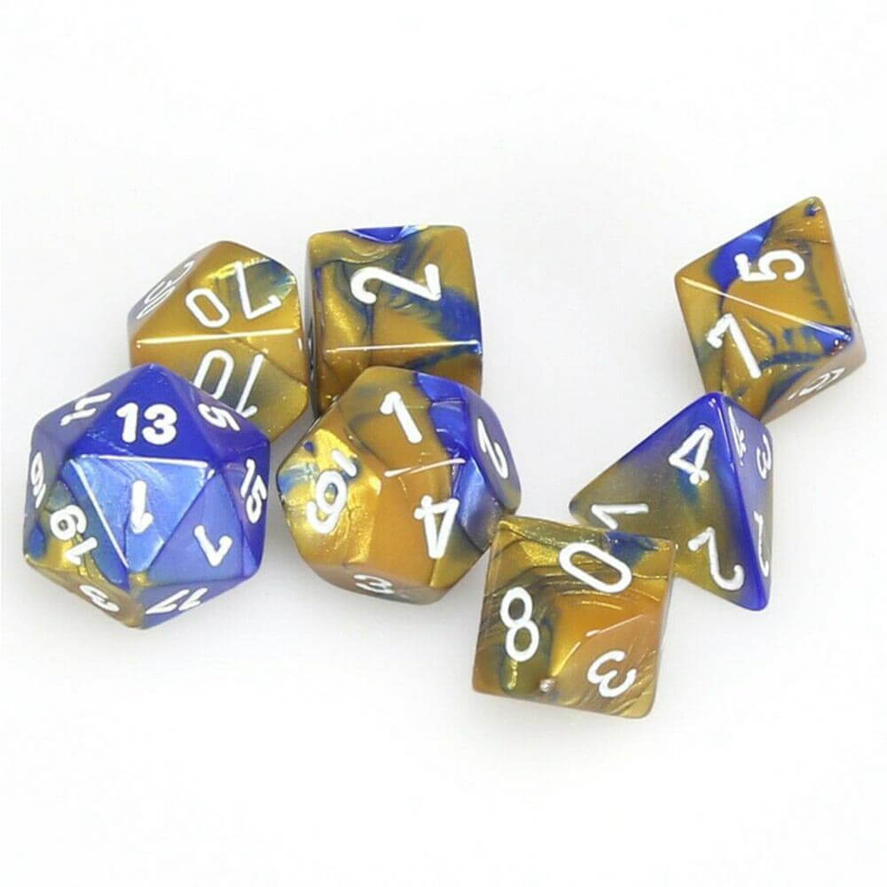 D7 Die Set Dice Gemini Poly (7 Dice)