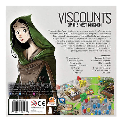 Viscounts of the W. Kingdom Board Game
