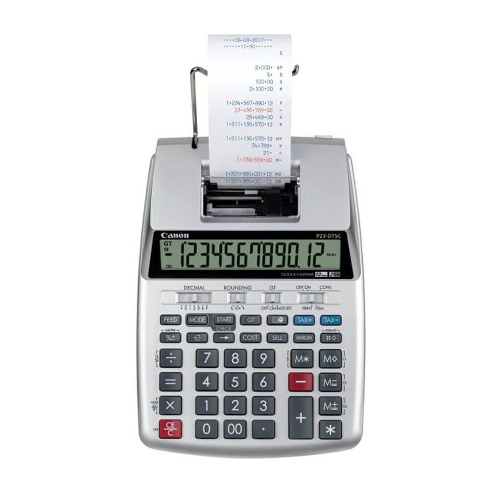 Canon 12 Digit Portable Printing Calculator