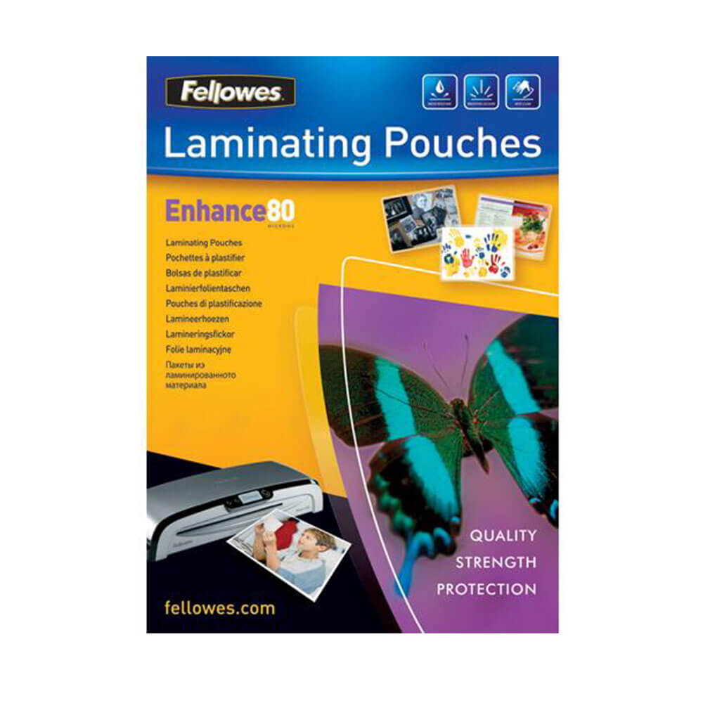 Fellowes Laminating Pouches Gloss A4 25pk