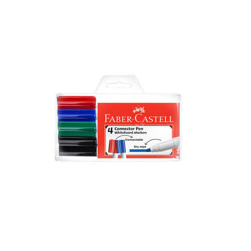 Faber-Castell Whiteboard Markers (4pk)